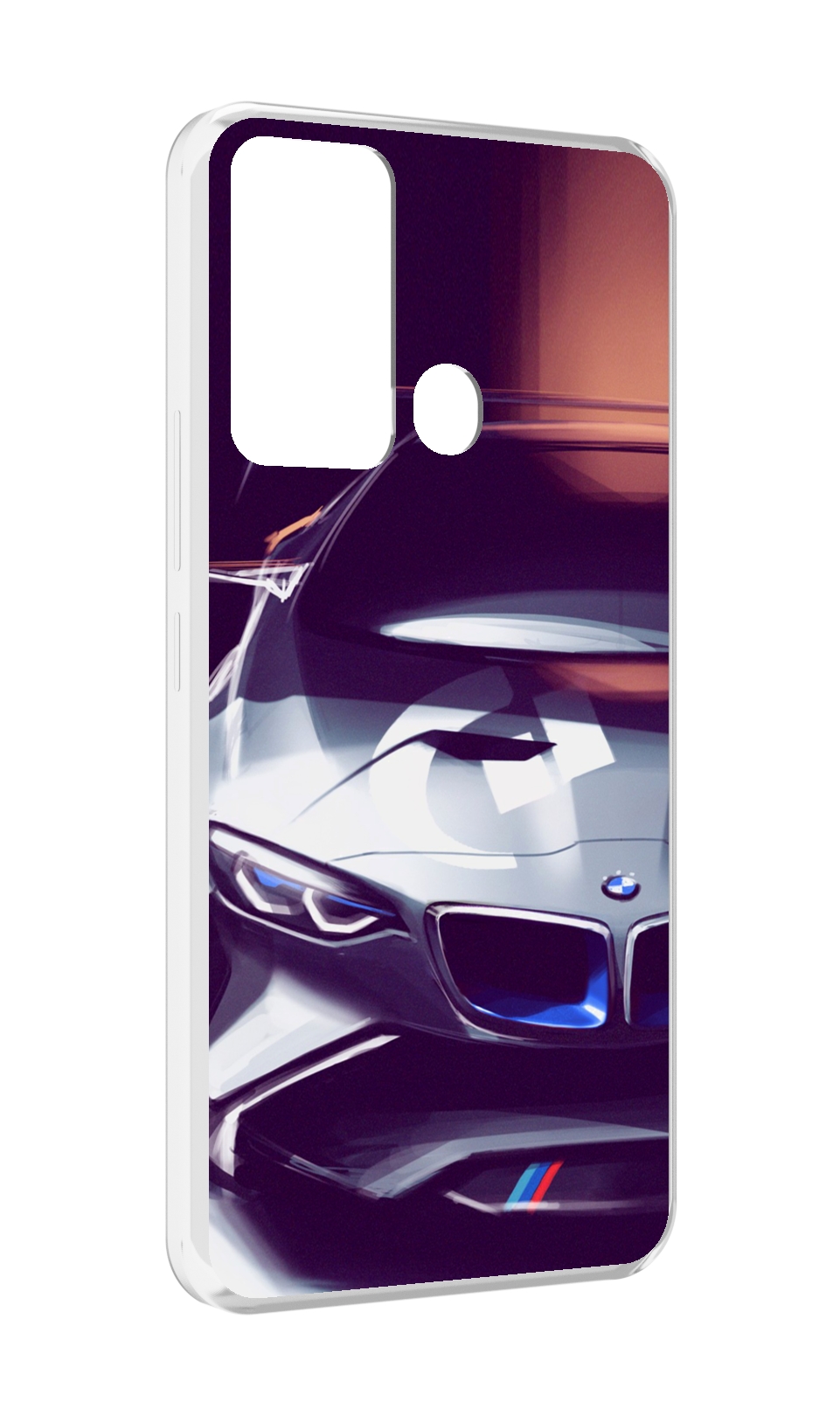 Чехол MyPads Бэмвэ мужской для Infinix Hot 12i