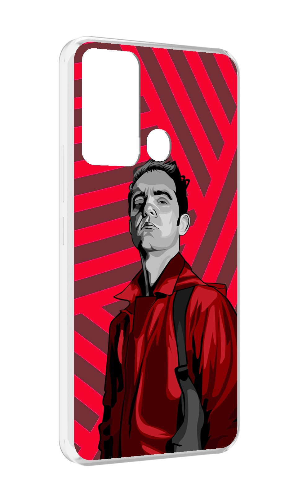 

Чехол MyPads Берлин-бумажный-дом для Infinix Hot 12i, Прозрачный, Tocco