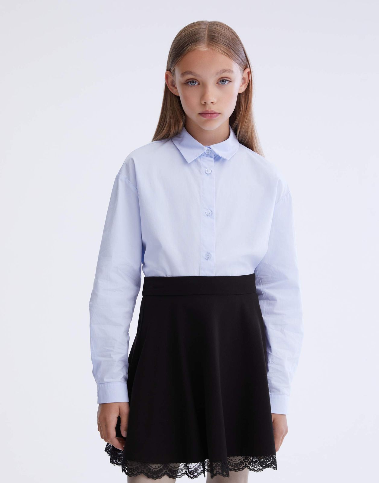 

Юбка для девочки Gloria Jeans GSU001205 черный 9-10л/140, GSU001205