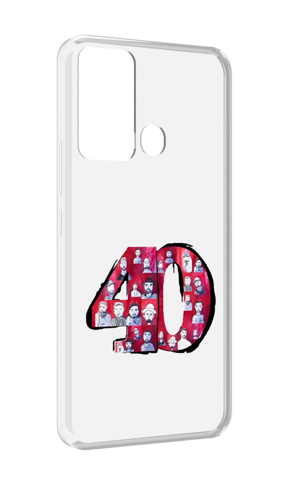 

Чехол MyPads Баста 40 для Infinix Hot 12i, Прозрачный, Tocco