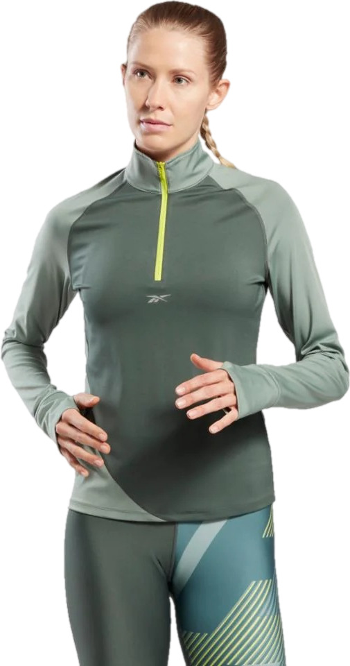 

Лонгслив женский Reebok HT6003 зеленый XS, HT6003