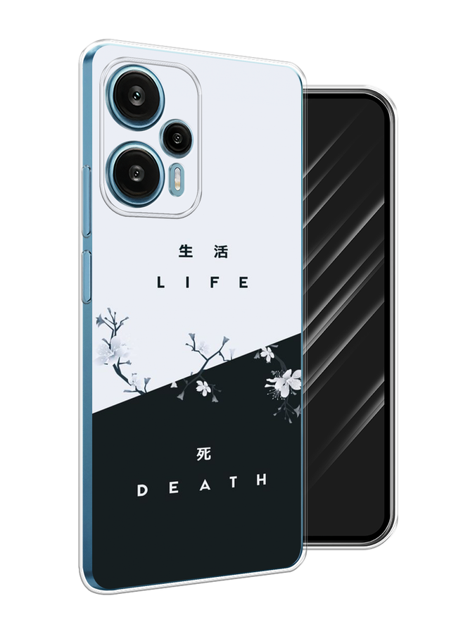 фото Чехол awog на xiaomi redmi note 12 turbo "life and death"