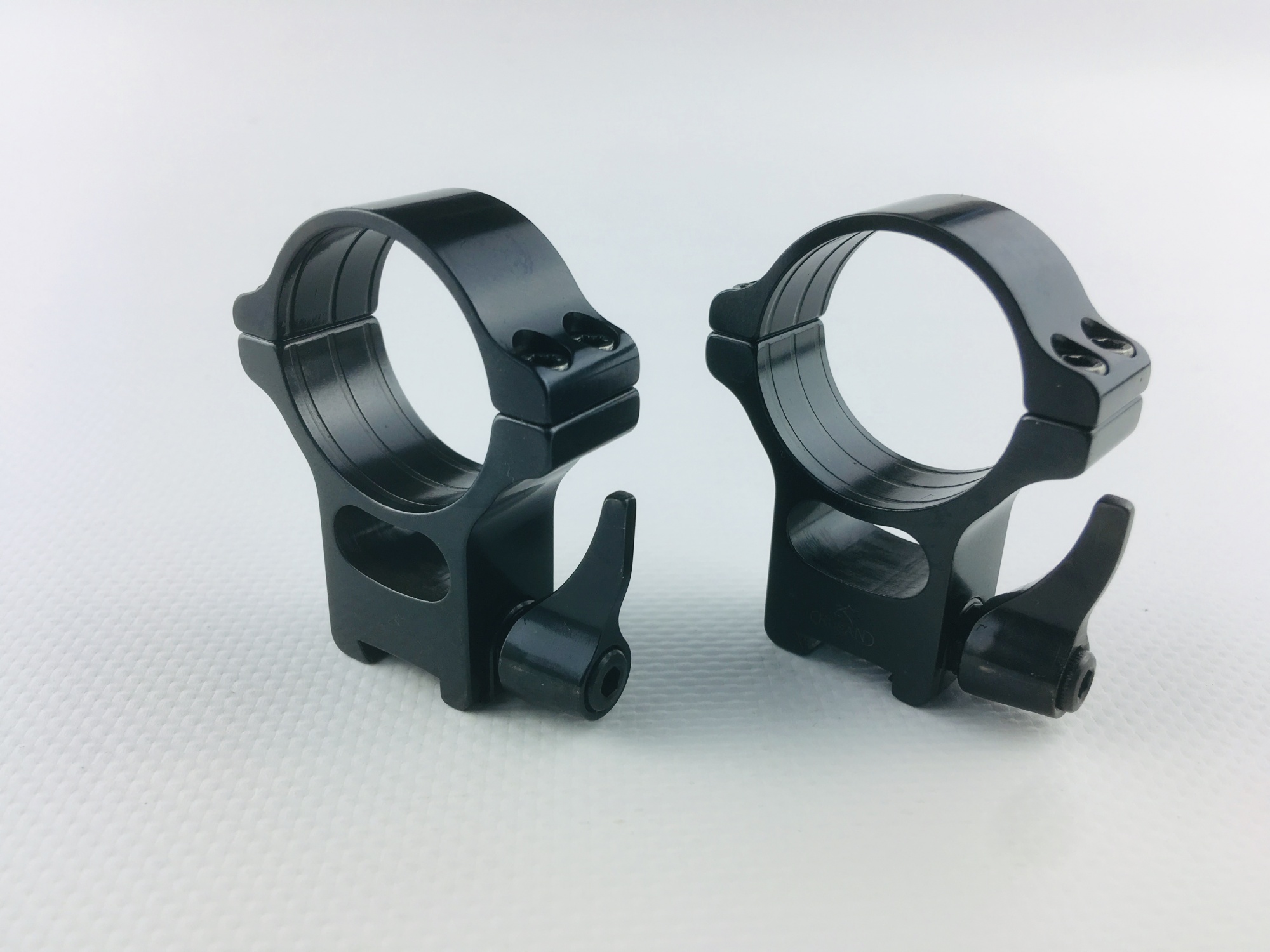 

Кольца Rusan быстросъемные Prism 11мм на 30мм H19 рычажные (011-11-30-19-R), Черный