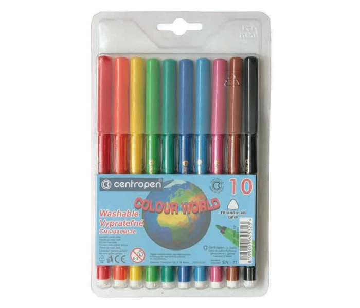 

Фломастеры Centropen Color World 10 цветов