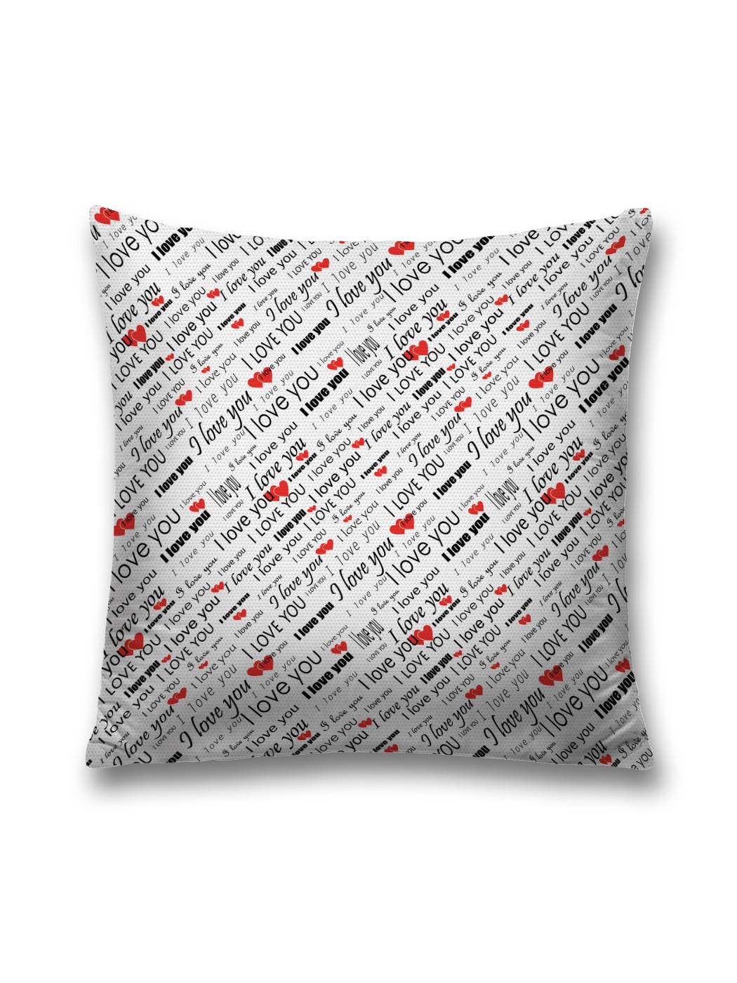 

Наволочка JoyArty декоративная "I love you" на молнии, 45x45 см, Розовый, серия 1-343