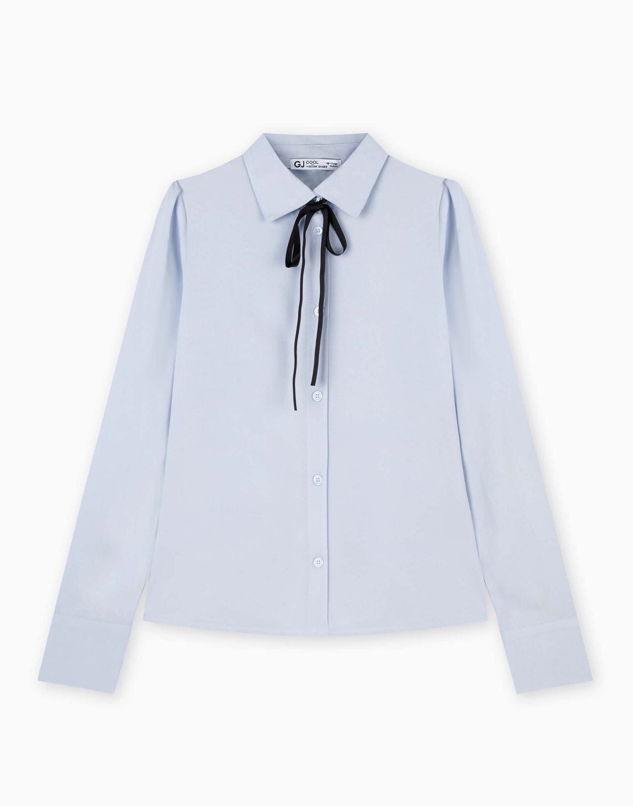 

Рубашка для девочки Gloria Jeans GSU001197 голубой 7-8л/128, GSU001197