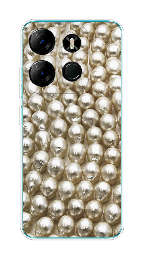 

Чехол на Tecno Spark Go 2023/Infinix Smart 7 "Жемчуг", Бежевый, 3103750-3