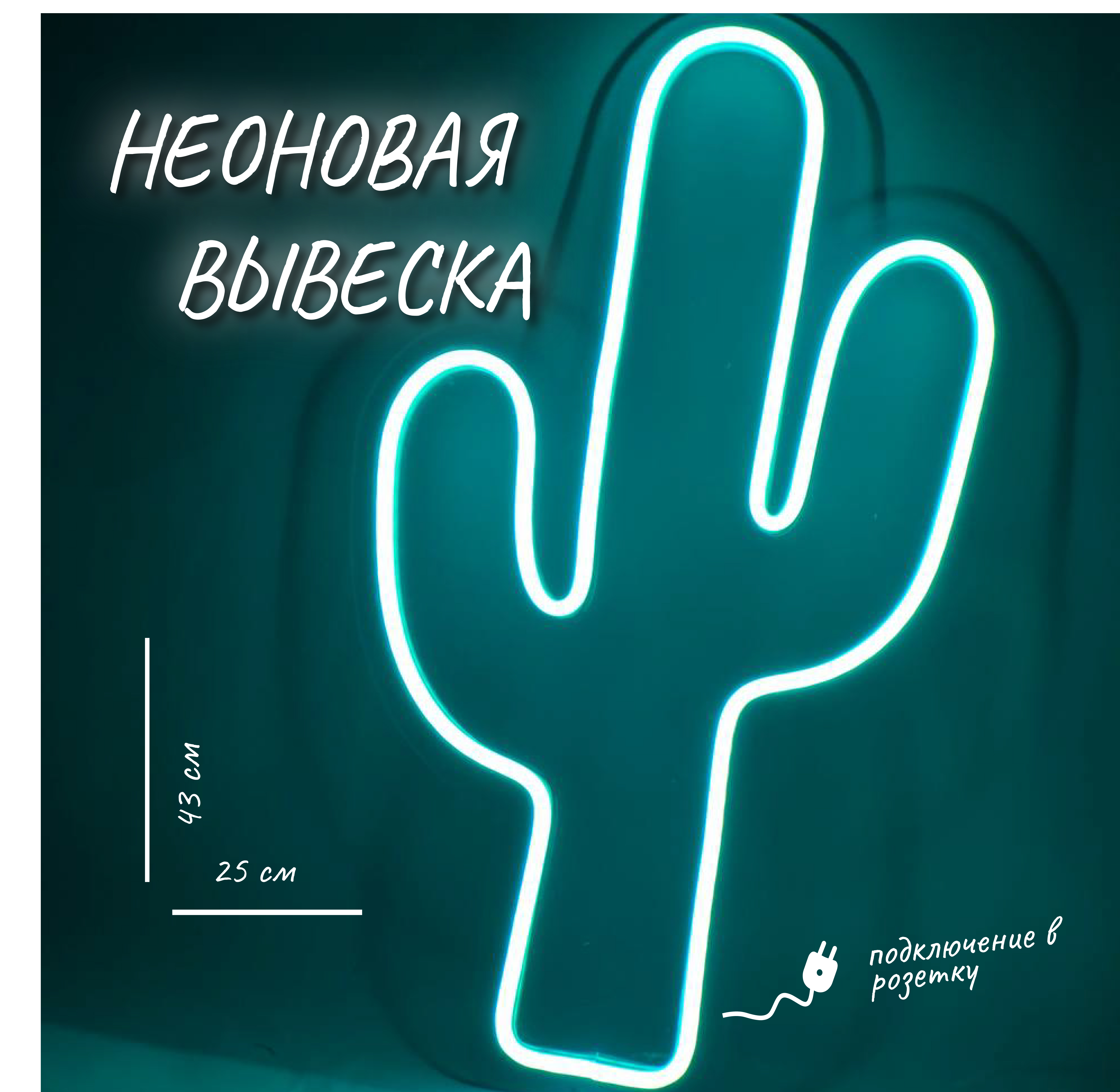 

Неоновая вывеска Вдохновение 1503190008