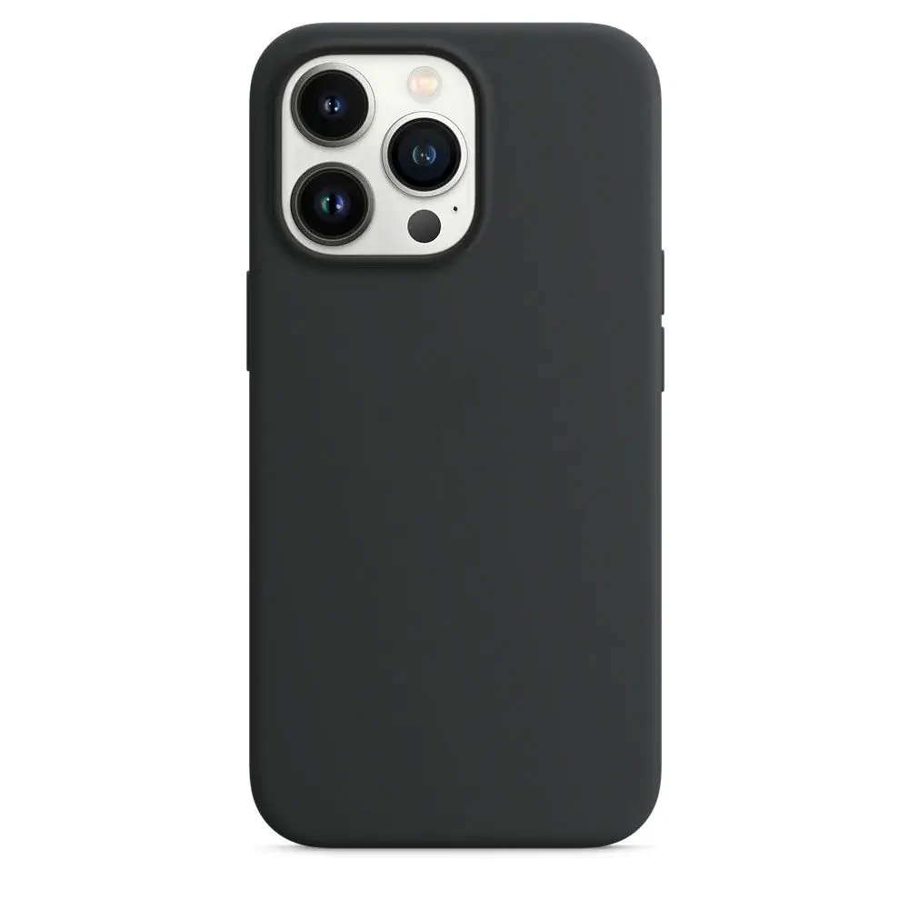 

Чехол накладка Qvatra на iPhone 13 Pro Max черный, на iPhone 13 Pro Max черный