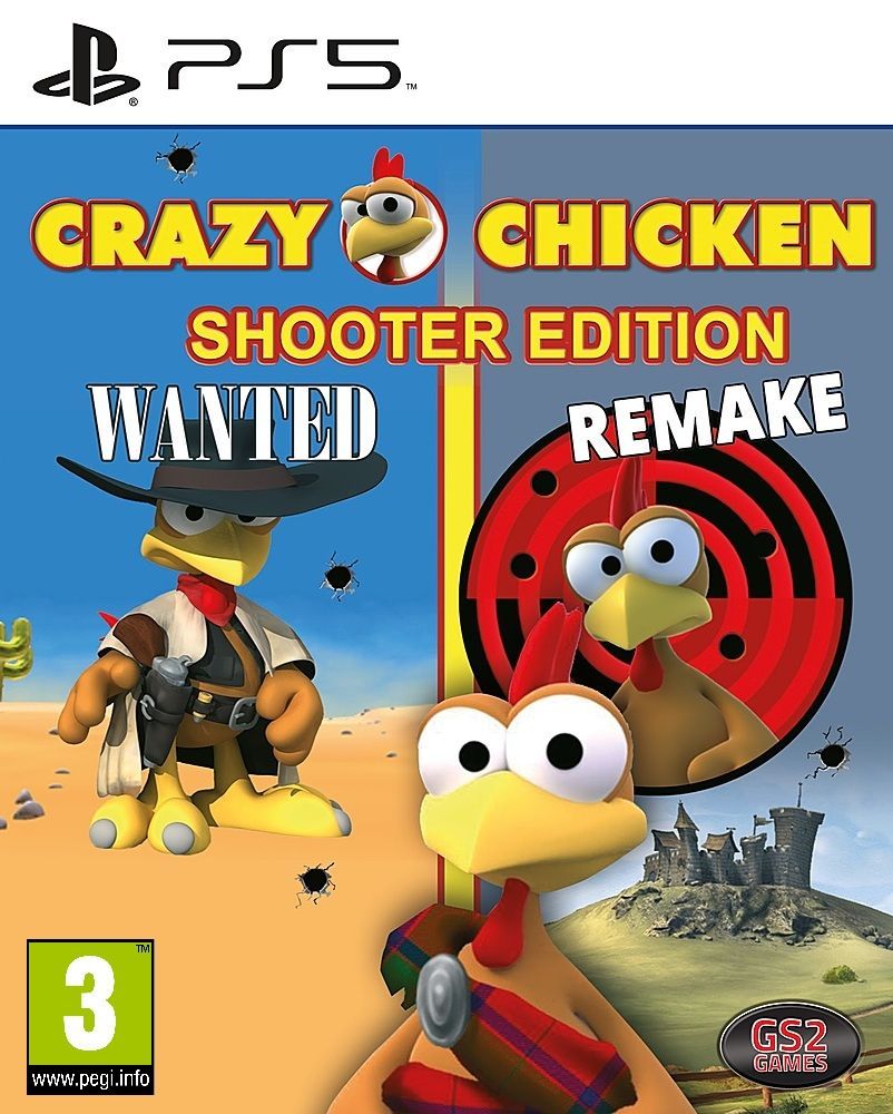 Crazy Chicken (Сумасшедшие цыплята) Издание Шутер (Shooter Edition) (PS5)