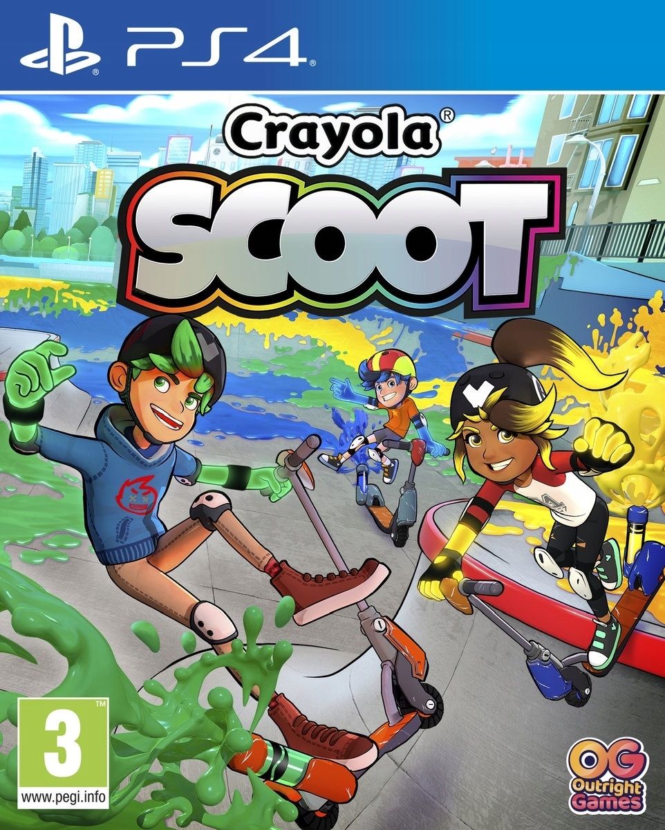 фото Crayola scoot (ps4) outright games