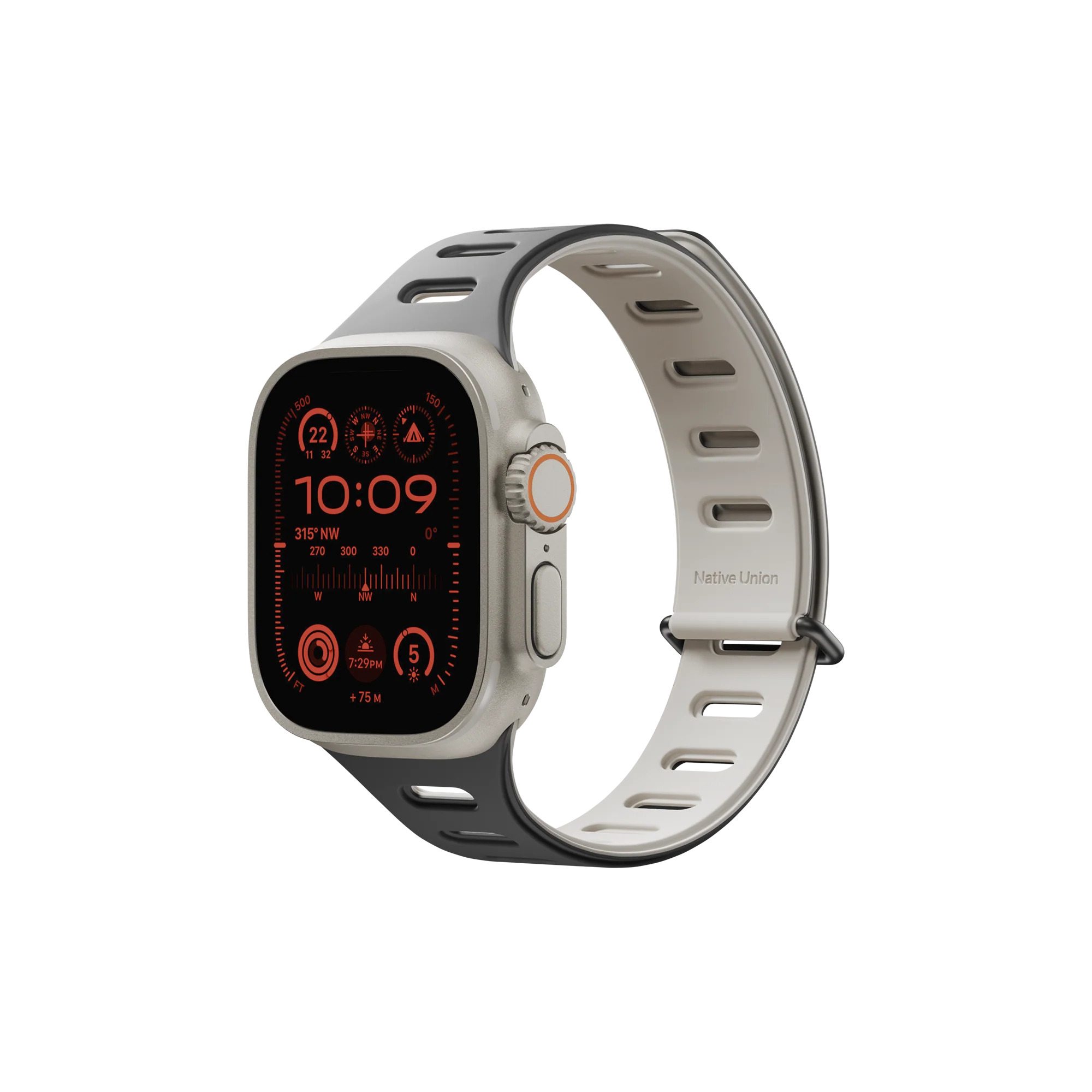 Ремешок Native Union MAGNETIC BAND для Apple Watch 38/40/41 мм, лимонный