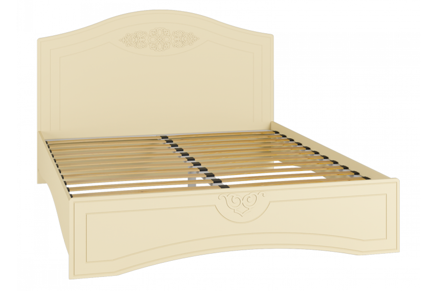 

Кровать Compass Ассоль АС-11К плюс Ваниль 1600х2000, АС-111 Плюс