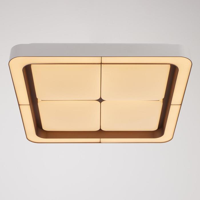 

BayerLux Люстра с ПДУ 60409/1 LED 144Вт диммер 3000-6000К кофе 50х50х8 см