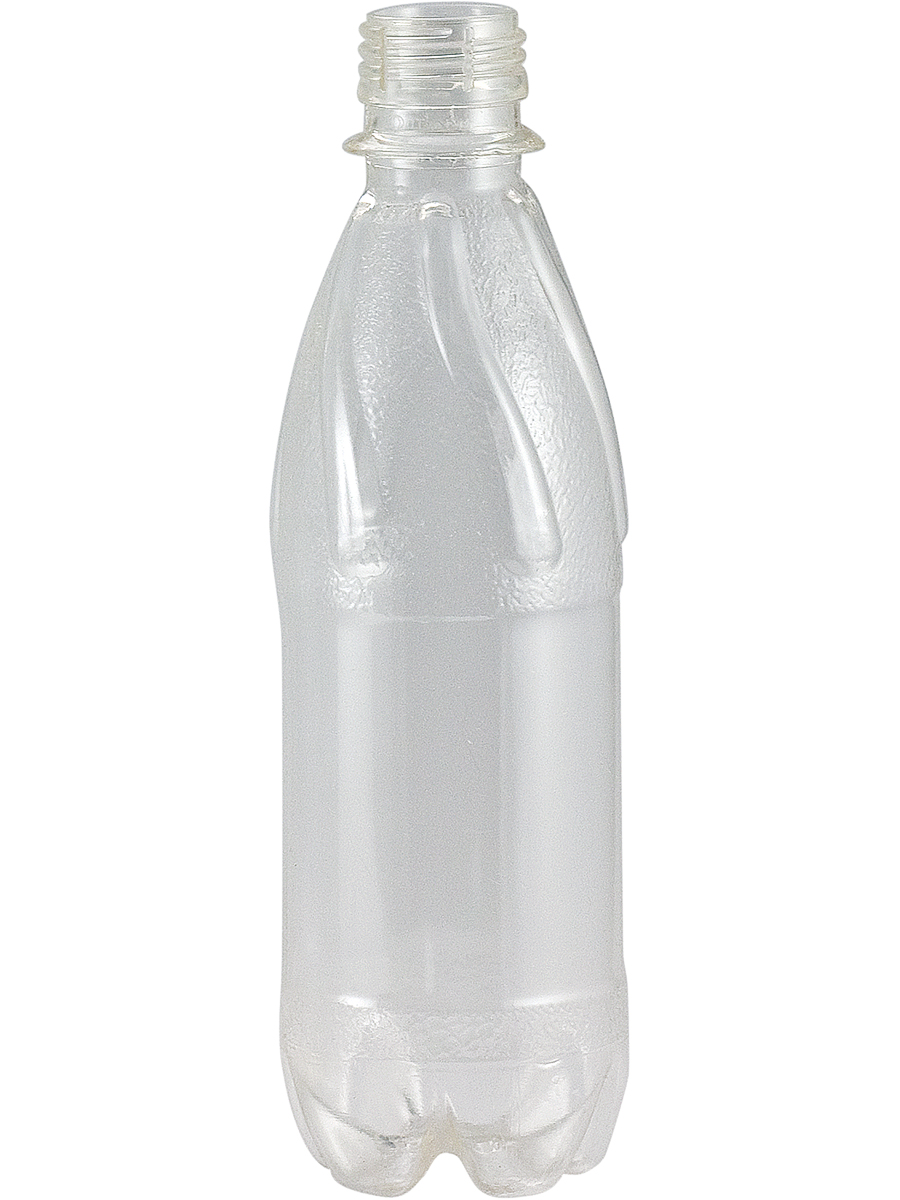 Бутылка NN с узким горлом без пробки с фигурным дном прозрачная 300мл 300 шт/уп