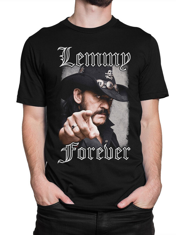 фото Футболка мужская design heroes motorhead - лемми килмистер черная l