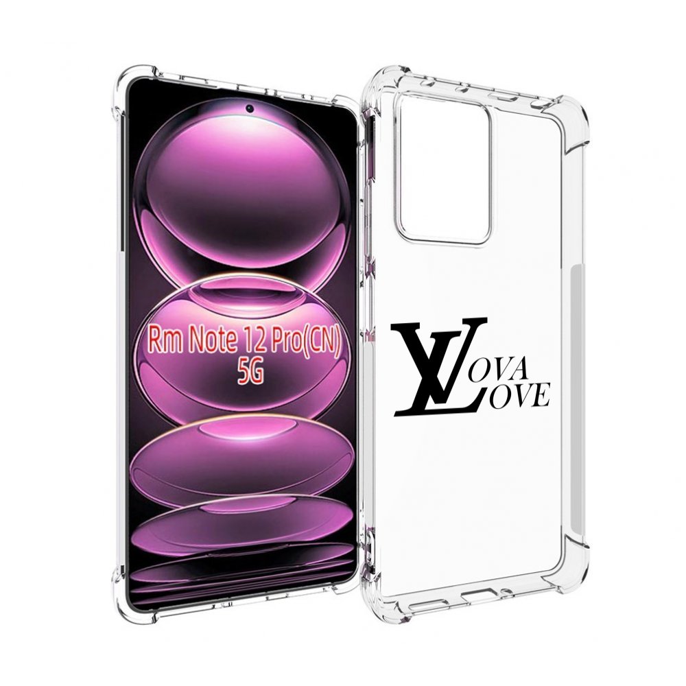 

Чехол MyPads Лова-лове для Xiaomi Redmi Note 12 Pro, Прозрачный, Tocco