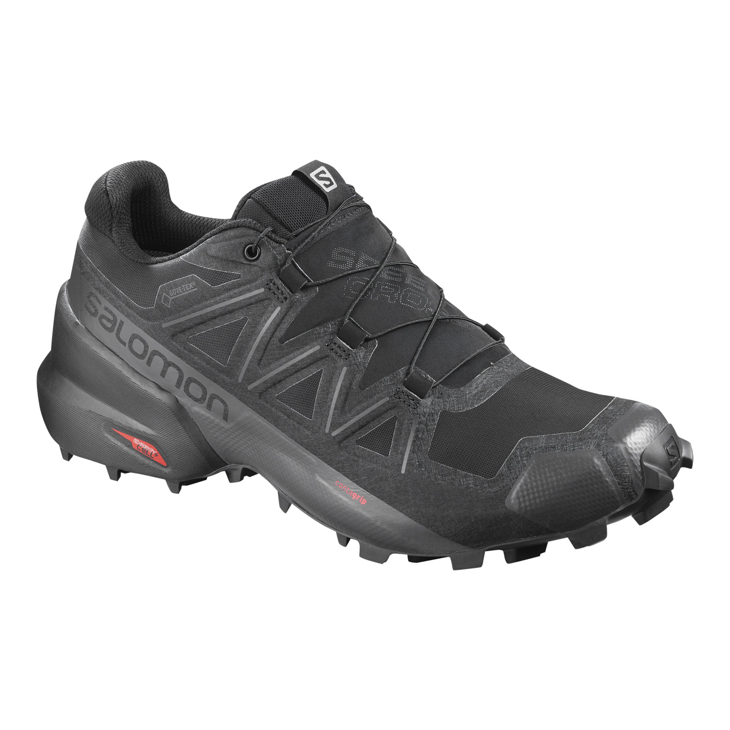 фото Кроссовки мужские salomon speedcross 5 gtx черные 7 uk