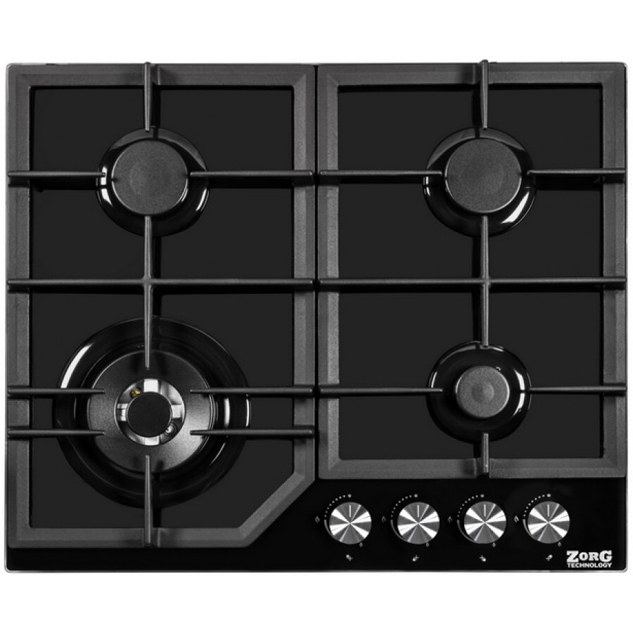 

Встраиваемая варочная панель газовая Zorg Technology BP6 FDW Black, BP6 FDW