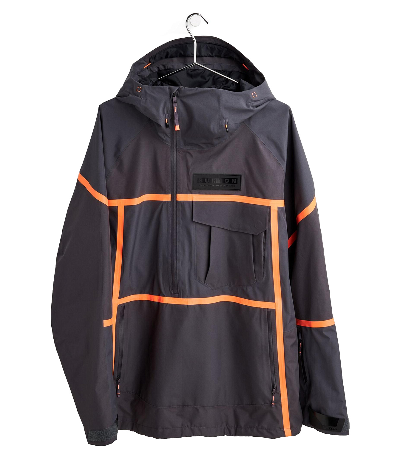 

Куртка Burton Gore-Tex 2L Breaker, nine iron, XL INT, Gore Breaker Anrk