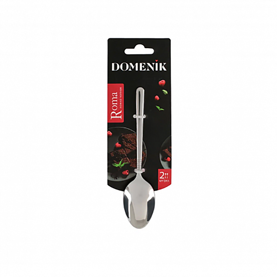 

Ложки чайные Domenik Roma 2 шт, Серебристый, Стокмарт-Ложки чайные1-10