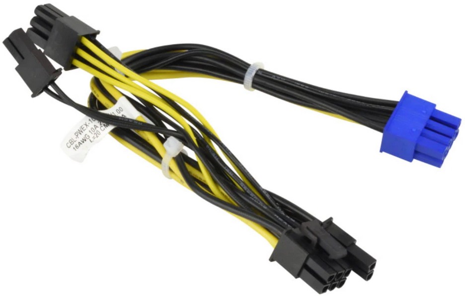

Кабель Supermicro (CBL-PWEX-1017), Черный