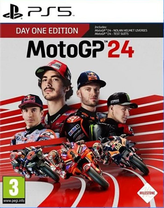 Игра MotoGP 24 (PlayStation 5, полностью на иностранном языке)