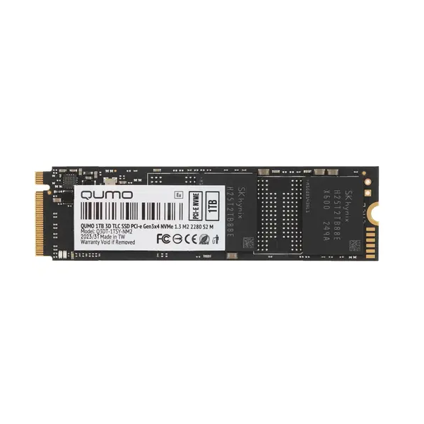 

SSD накопитель QUMO Novation M.2 2280 1 ТБ (Q3DT-1TSY-NM2), Novation