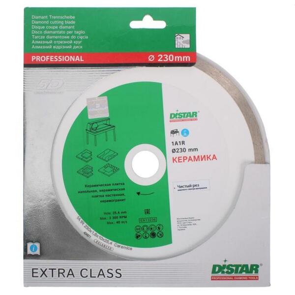 

DISTAR Диск алмазный по керамике Distar, 230х10х25.4 мм 0112 00 48 017