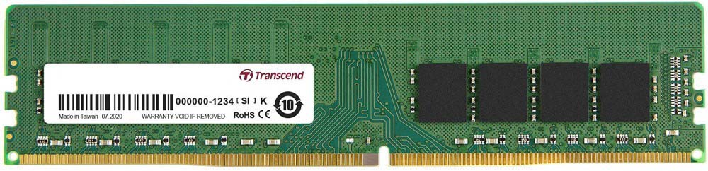 

Оперативная память Transcend (JM3200HLB-16G), DDR4 1x16Gb, 3200MHz