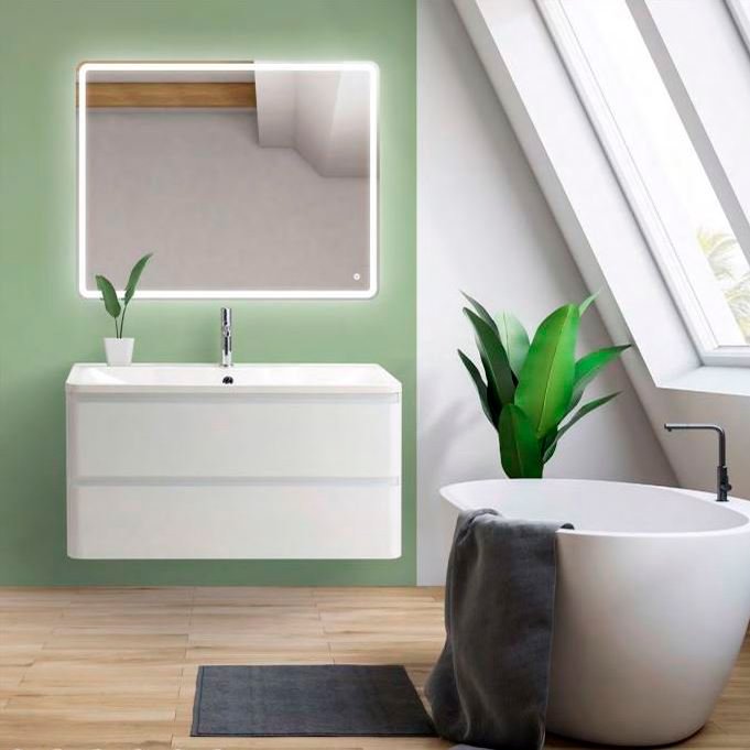 

BelBagno Мебель для ванной BelBagno Albano 90 подвесная, bianco lucido