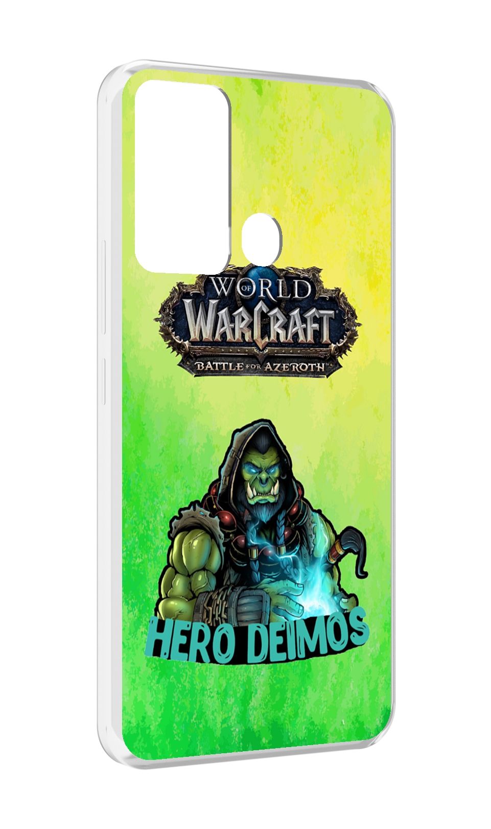 

Чехол MyPads world-of-warcraft мужской для Infinix Hot 12i, Прозрачный, Tocco