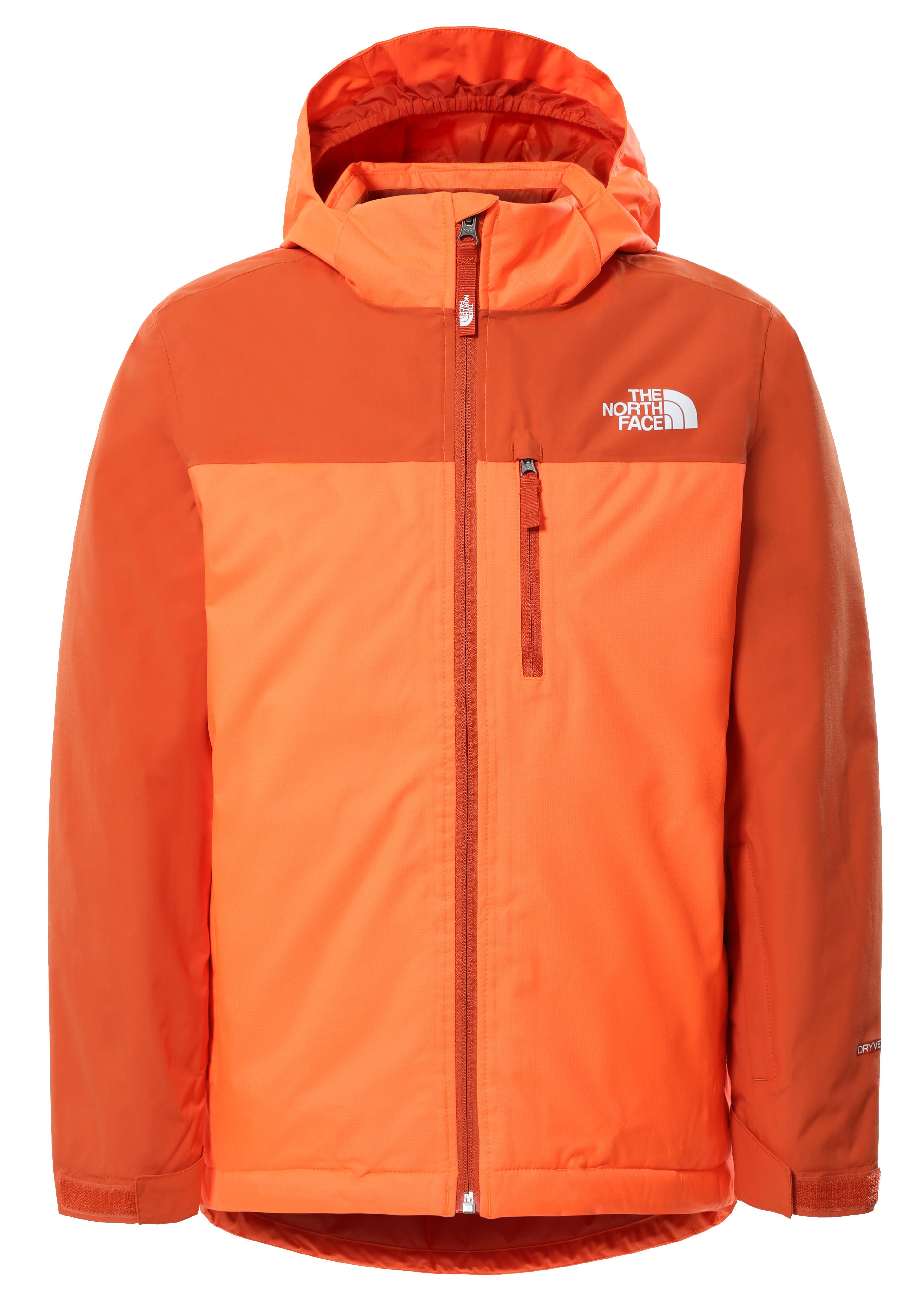 

Куртка The North Face Snowquest Plus Jkt Y Pwrorg/Brntochr (Us:xl), Snowquest Plus Jkt Y