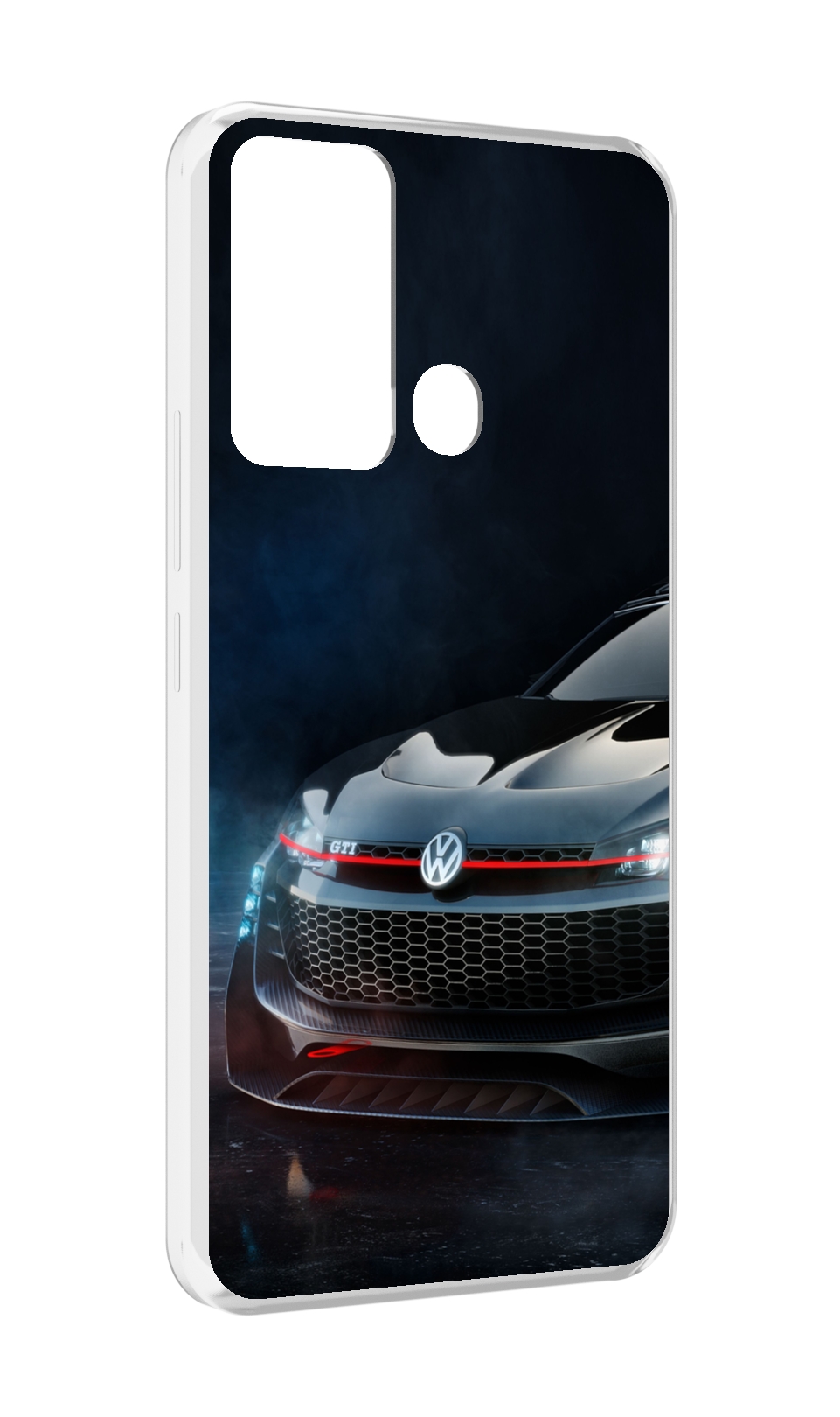 

Чехол MyPads volkswagen 2 мужской для Infinix Hot 12i, Прозрачный, Tocco