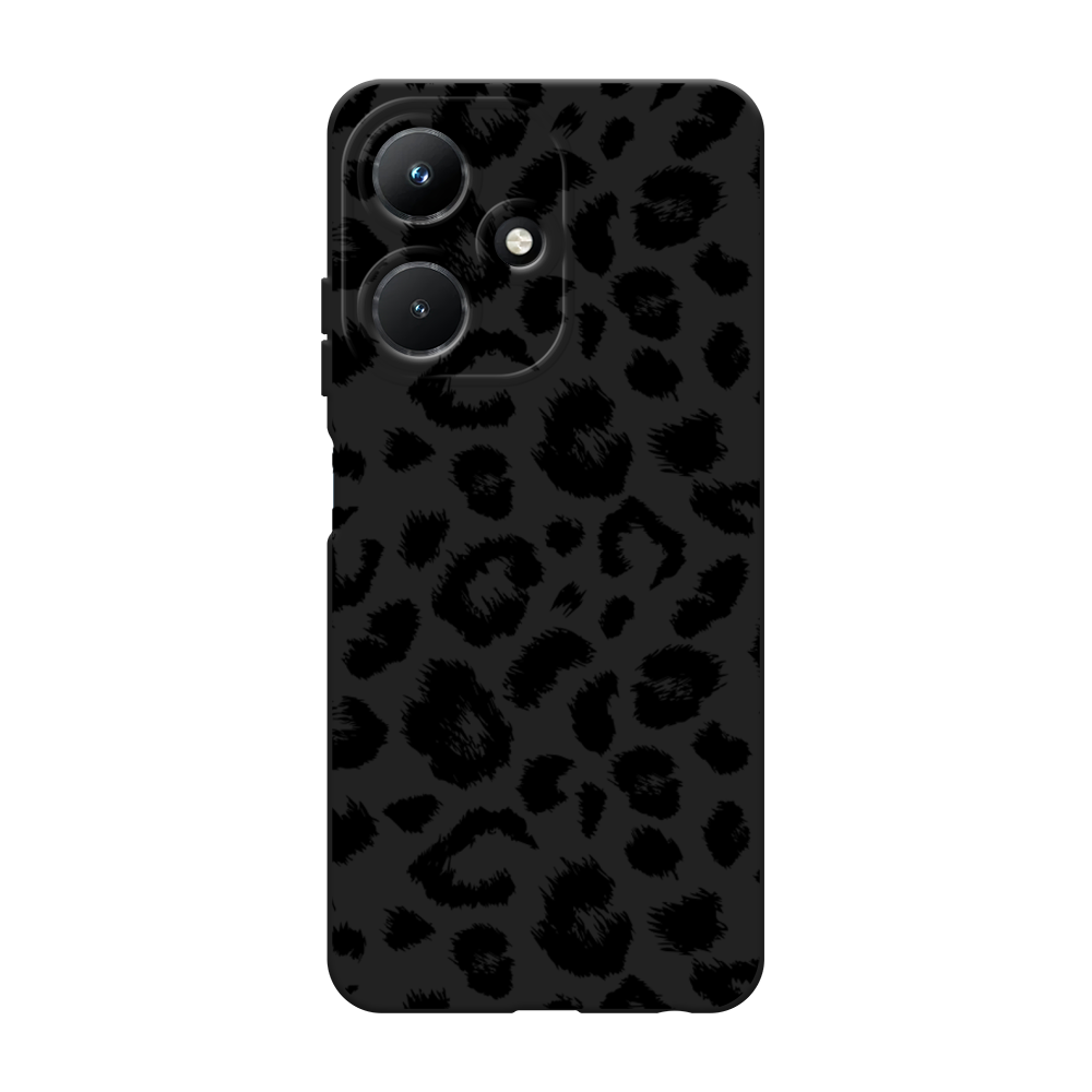 

Чехол Awog на Infinix Hot 30i "Окрас леопарда фон", Черный, 3104152-1