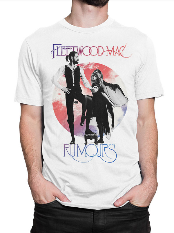 фото Футболка мужская design heroes fleetwood mac белая xs