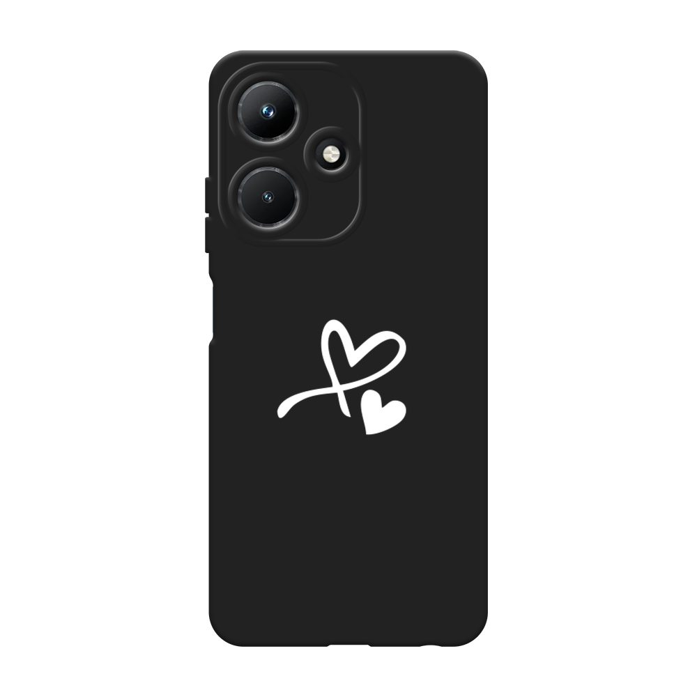 

Чехол Awog на Infinix Hot 30i "Сердечко минимализм", Белый, 3104152-1
