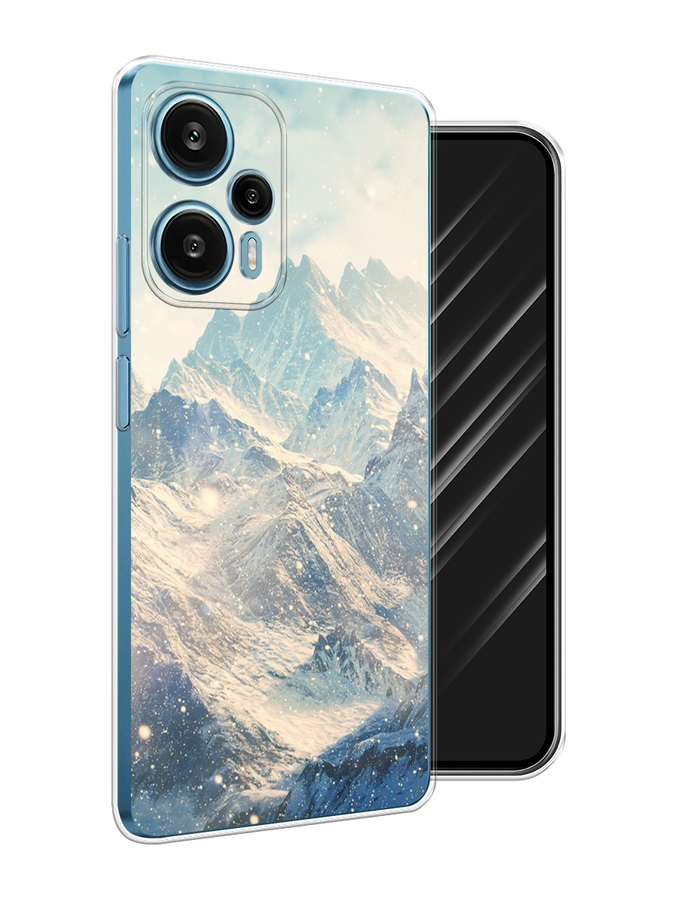 

Чехол Awog на Xiaomi Redmi Note 12 Turbo "Горы 4", Бирюзовый, 318450-4