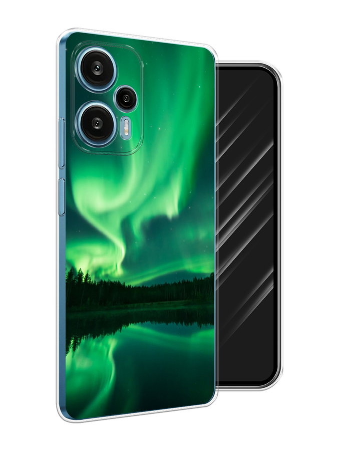 

Чехол Awog на Xiaomi Redmi Note 12 Turbo "Ночные пейзажи 7", Зеленый;черный, 318450-4