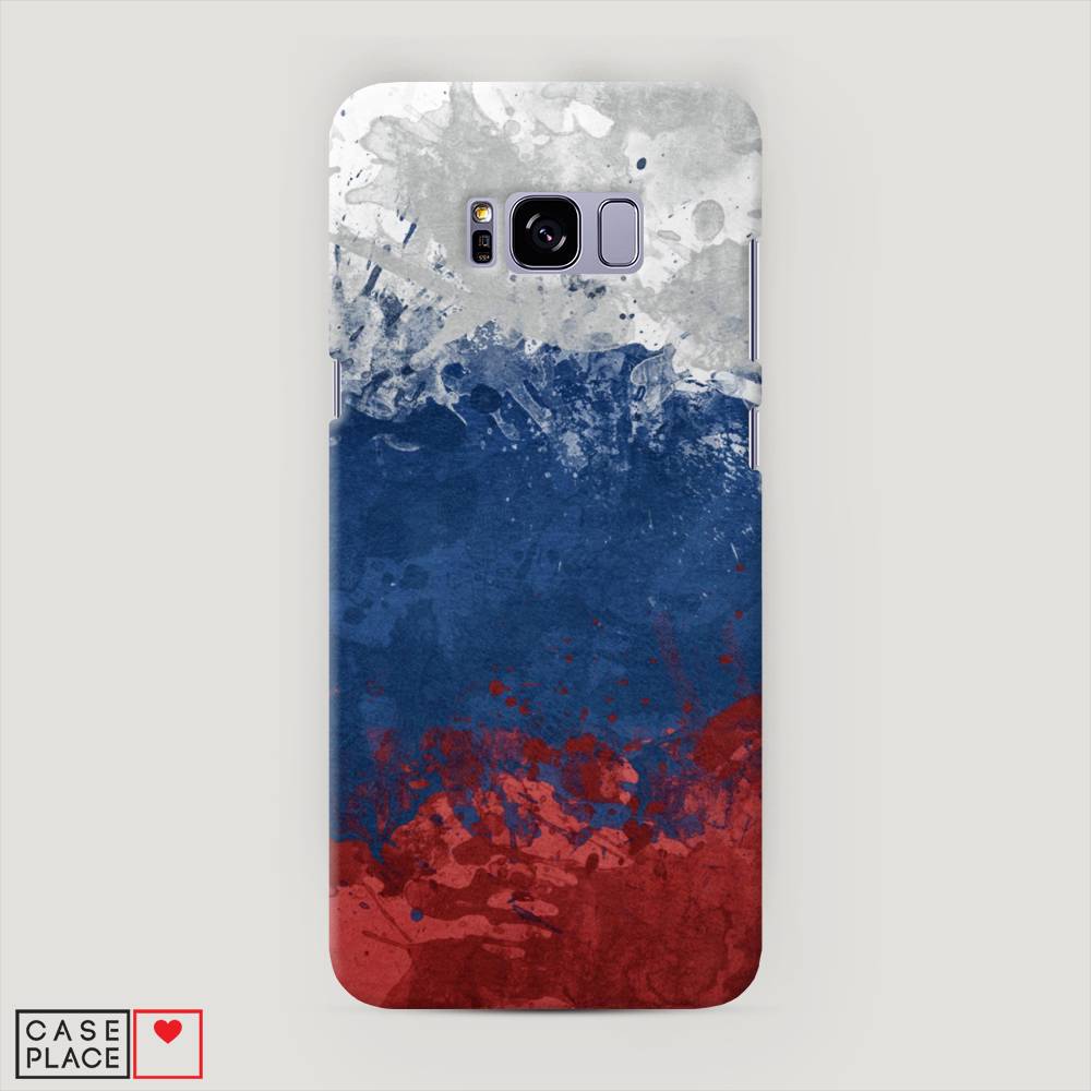 

Чехол Awog "Флаг России неровный" для Samsung Galaxy S8 +, 24820-4