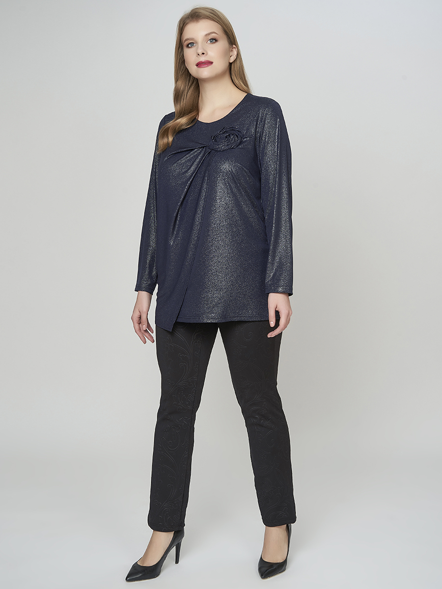 

Блуза женская OLSI 1910009 синяя 60 RU, 1910009