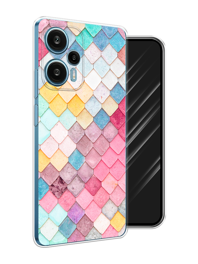 

Чехол Awog на Xiaomi Redmi Note 12 Turbo "Нежные ромбики", Красный, 318450-4