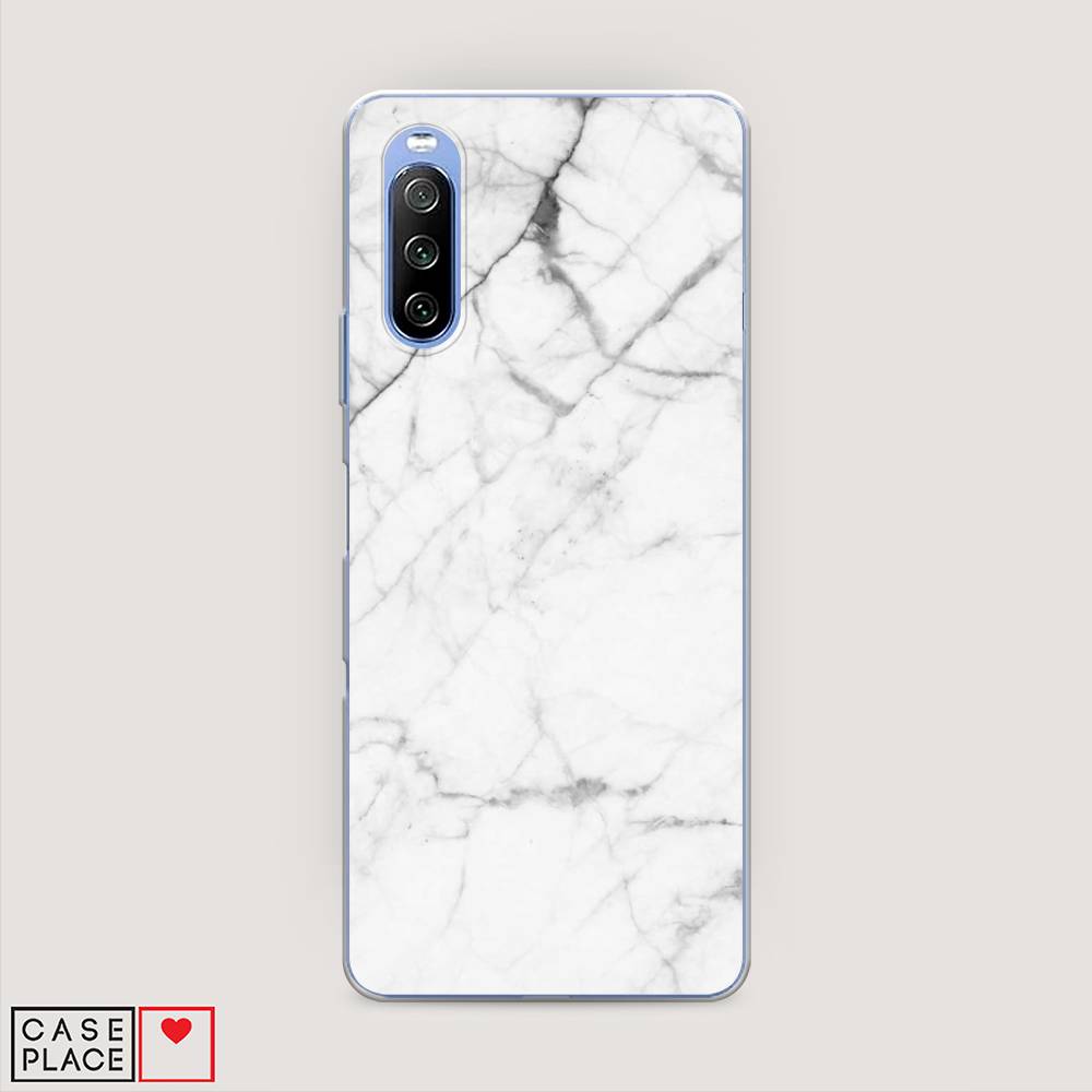 

Чехол Awog на Sony Xperia 10 III "Светлый мрамор", Разноцветный, 54950-3