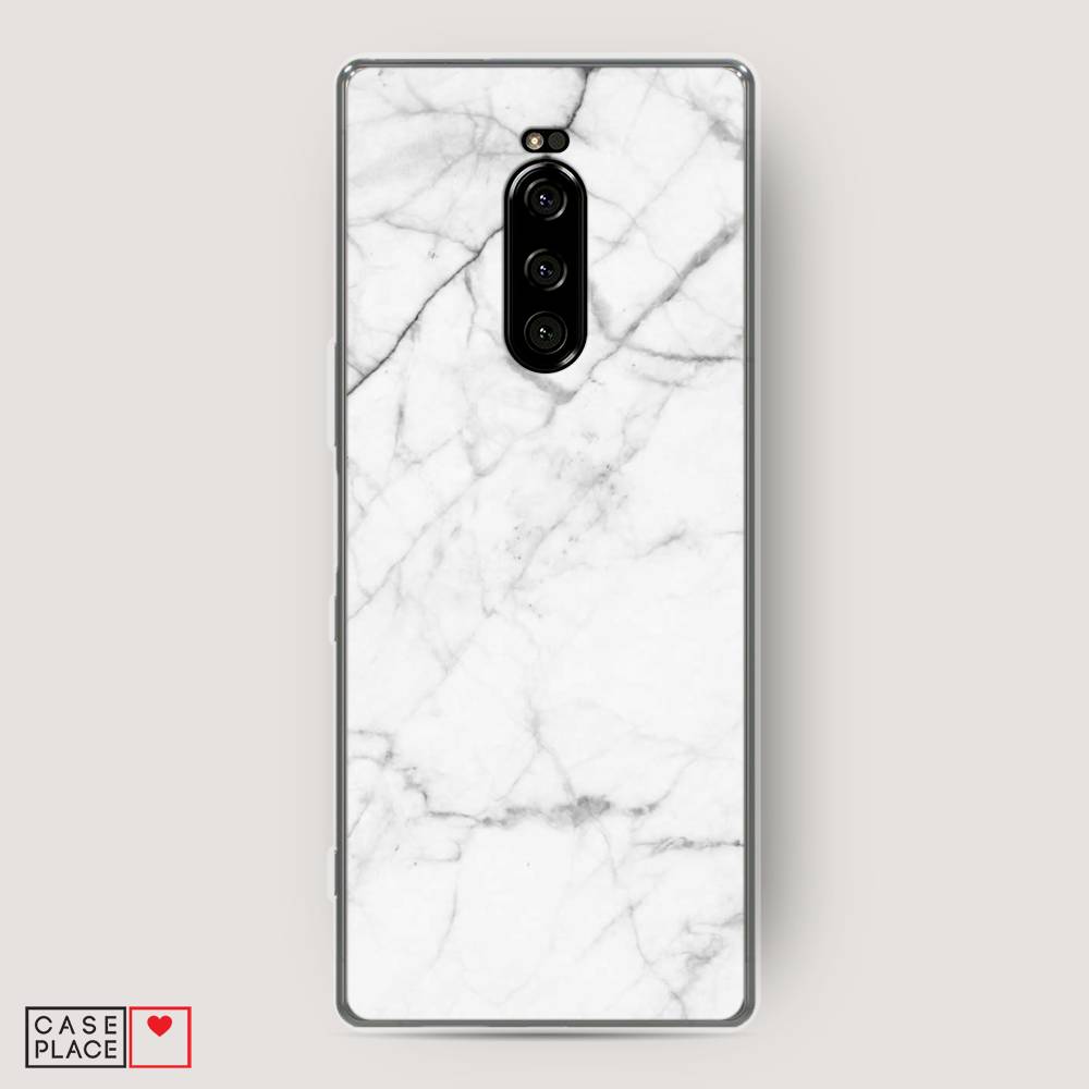 

Чехол Awog на Sony Xperia 1/XZ4 "Светлый мрамор", Разноцветный, 54250-3
