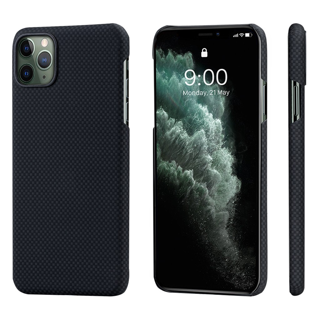 фото Чехол pitaka magcase для iphone 11 pro black/grey