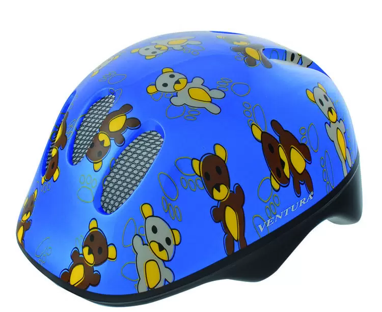 

Велошлем M-Wave Kid-X-S Teddy р.XS(46-52), blue, Желтый;серый;синий;коричневый;черный, Kid-X-S