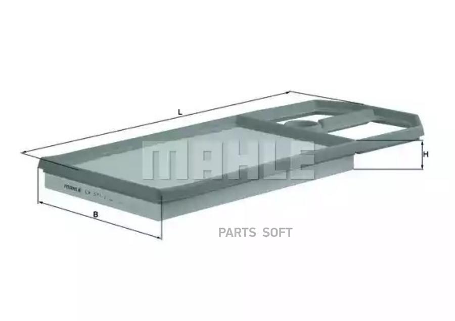 

Воздушный фильтр Mahle/Knecht LX571/1