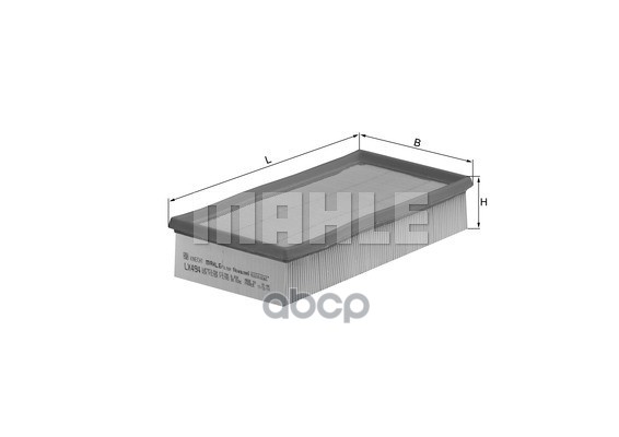 

Воздушный фильтр Mahle/Knecht LX494