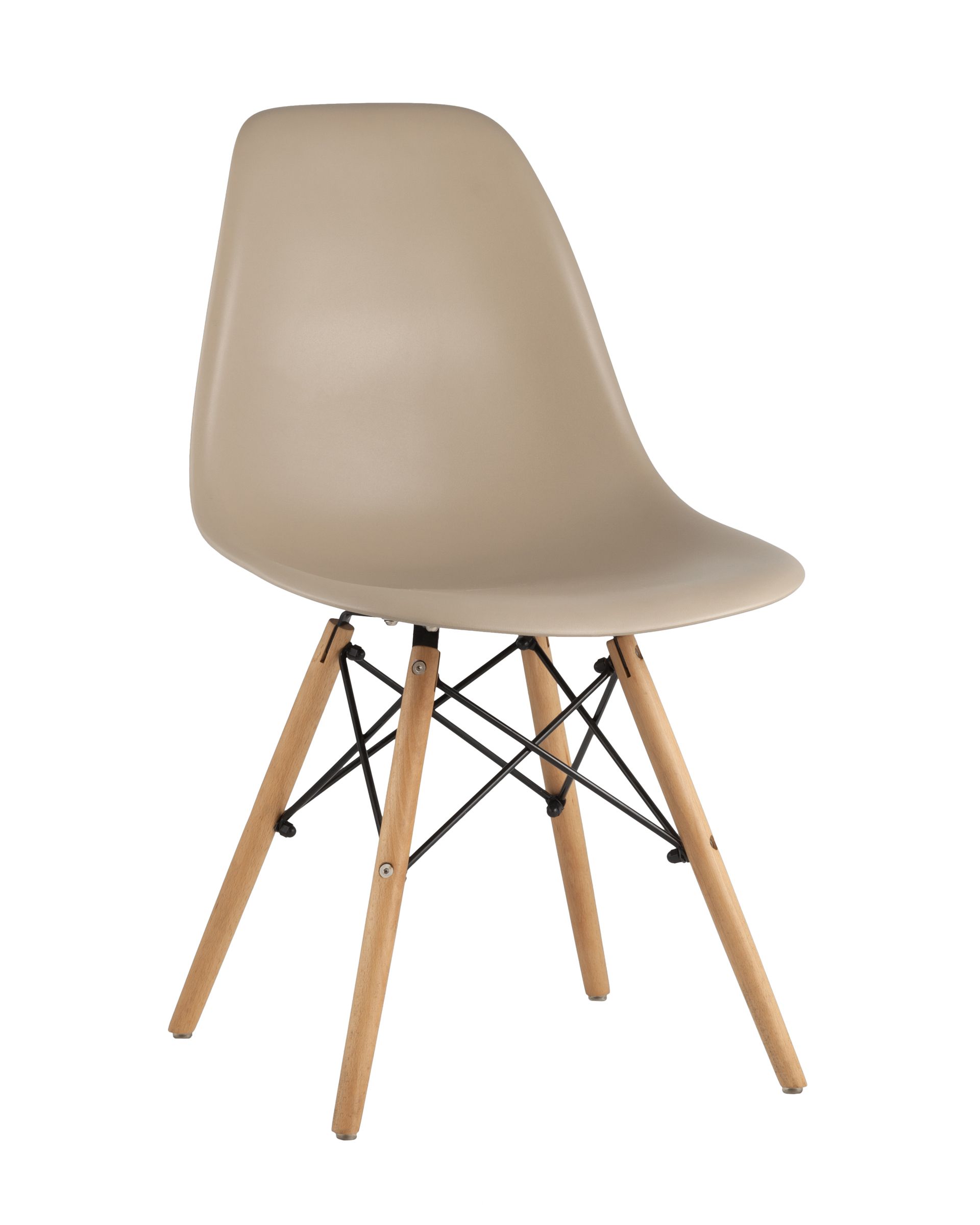 

Комплект стульев 4 шт. Stool Group Style DSW, бежево-серый, Style DSW