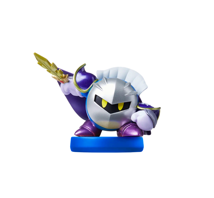 

Интерактивная фигурка для приставки Nintendo Amiibo Meta Knight для 3DS/Wii U/Switch, Разноцветный, Meta Knight